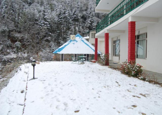 Natureraga Fernhill Resort Chail Buitenkant foto